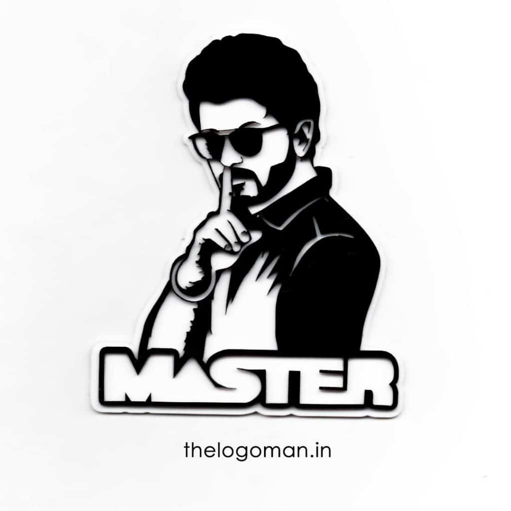 Master Thalapathy Vijay Car/Bike Sticker