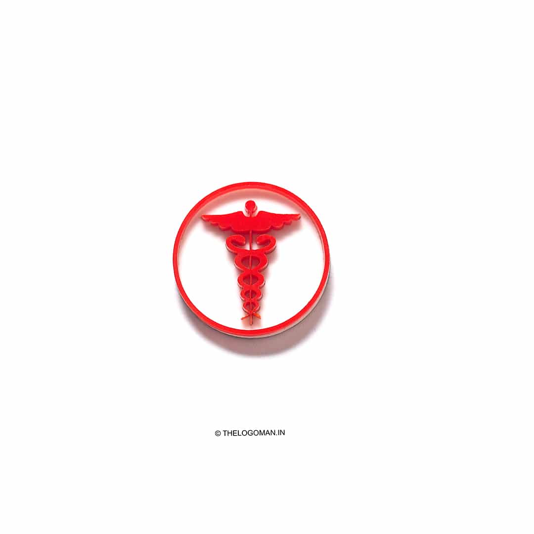 Doctor  3D Emblem Decal Mobile Phone Sticker Logo