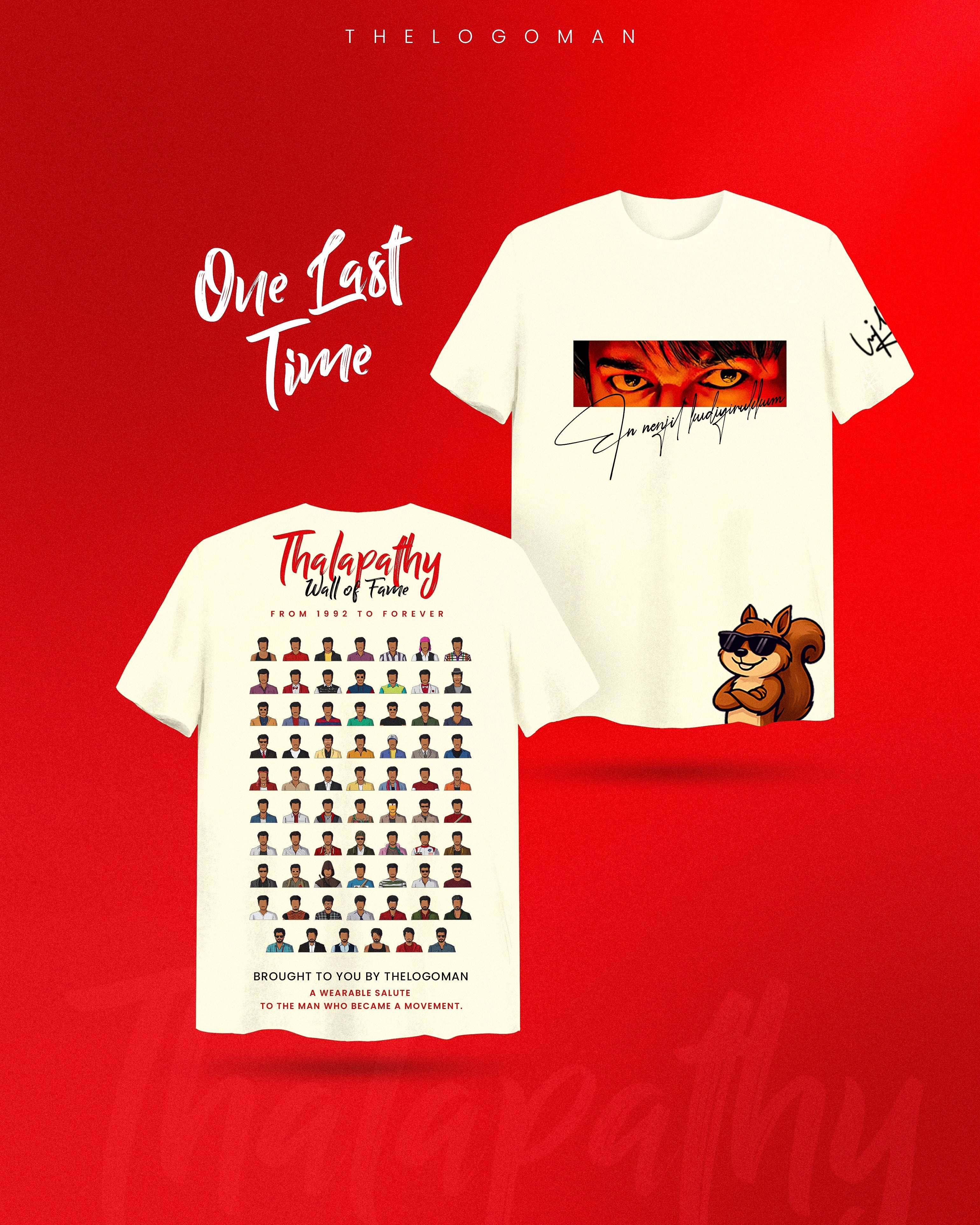 Thalapathy Legacy Unisex T-Shirt | Vijay Fan Wear | Jananayagan